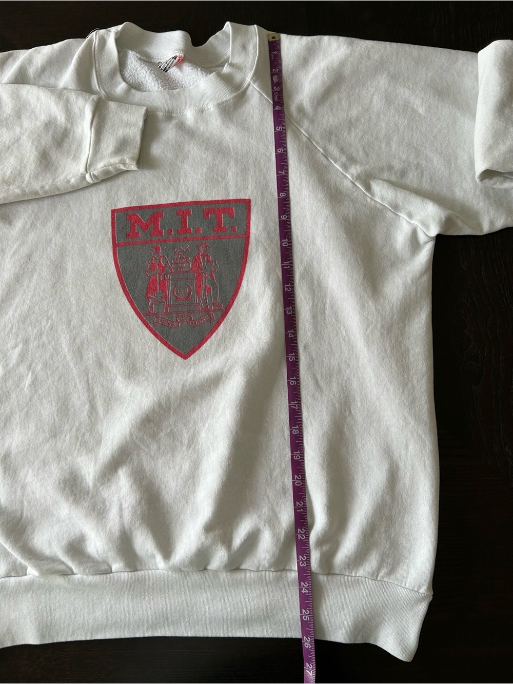 VTG 80’s M.I.T SWEATSHIRT SIZE XL - Picture 8 of 8
